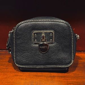 Rosetti black crossbody wallet purse
